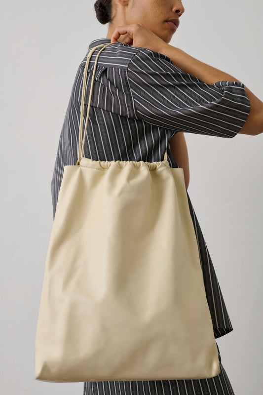 Sac Sia - Ivoire - Cuir - Femme