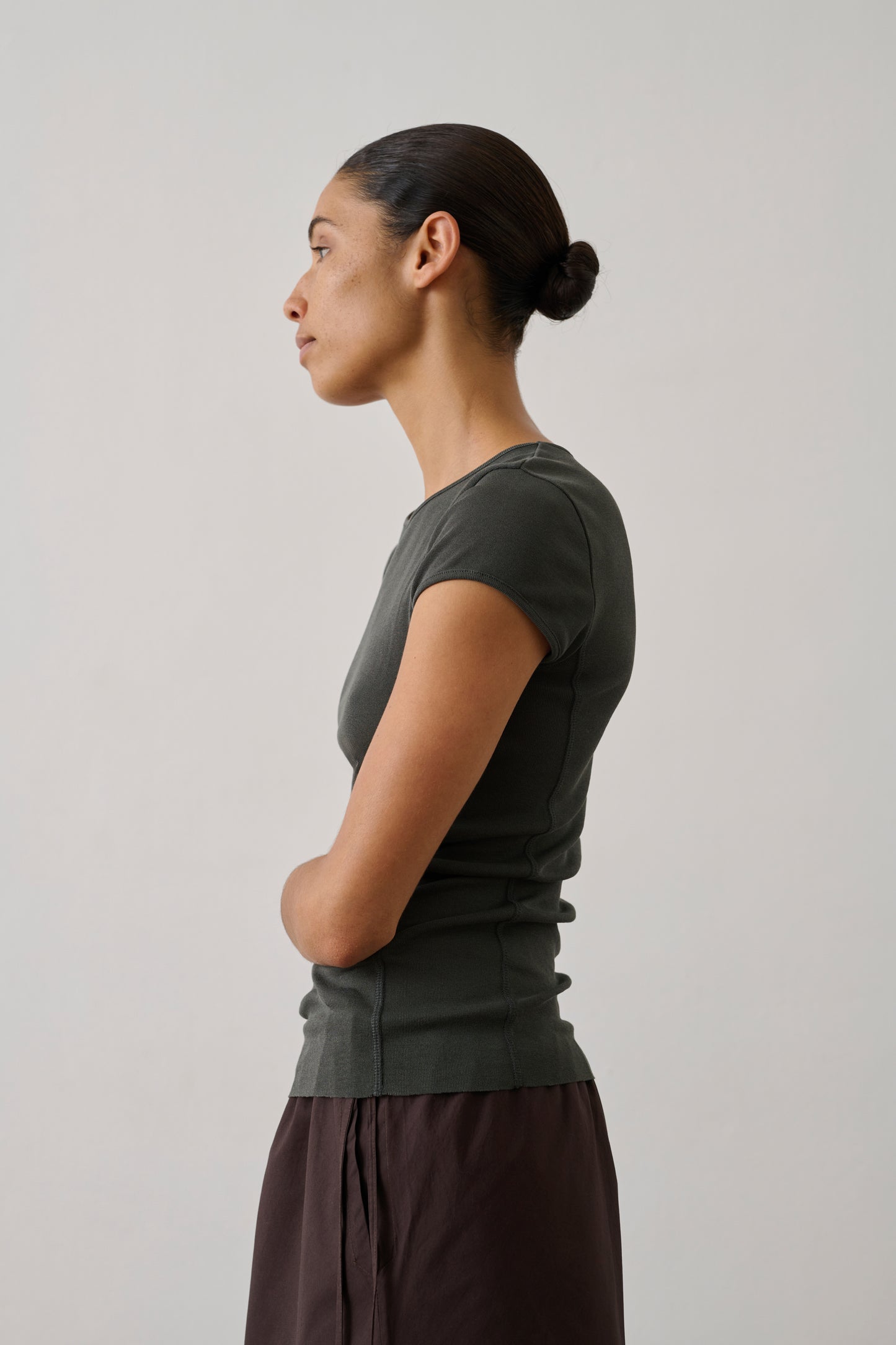 Tee-Shirt Indra - Vert De Gris - Femme