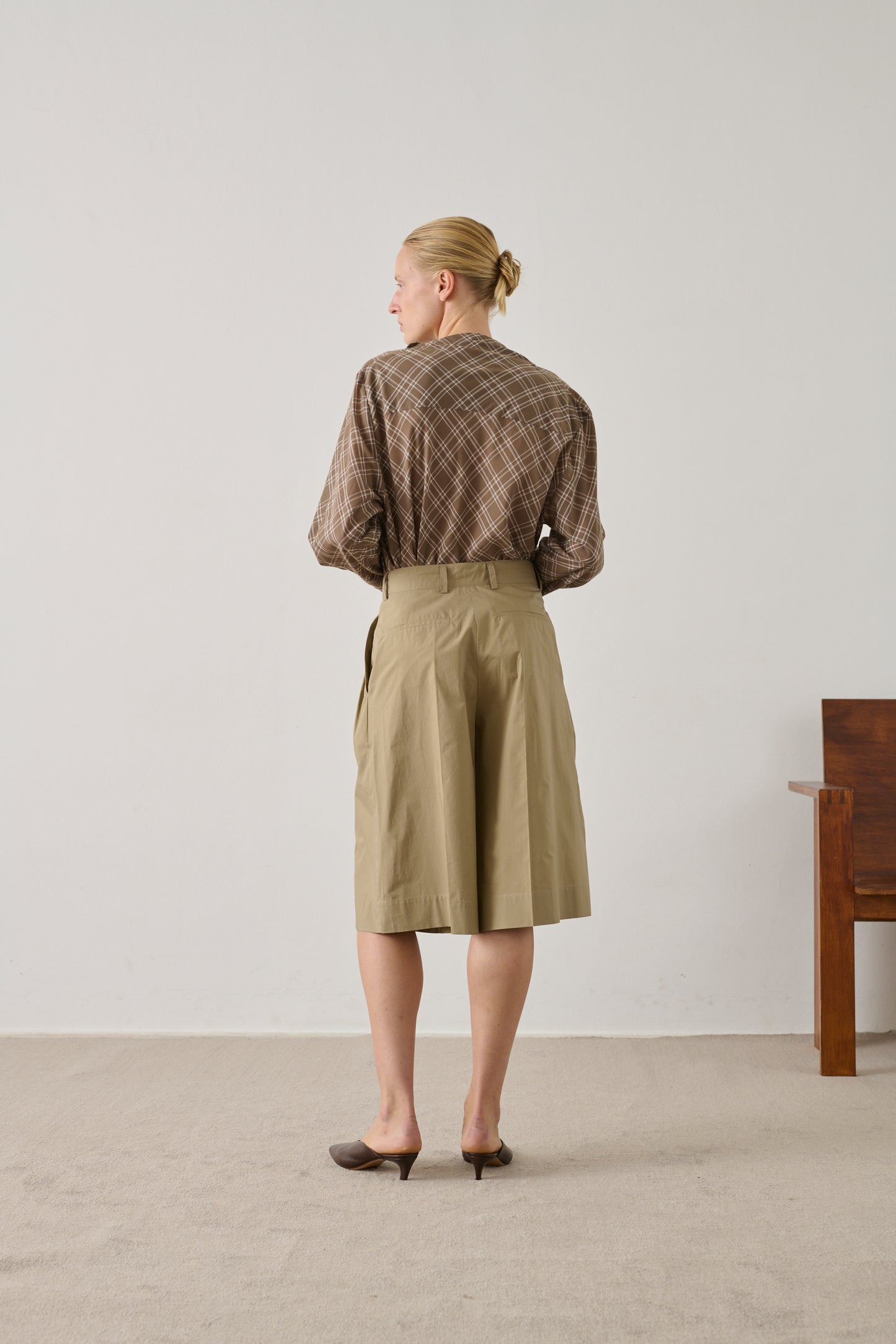 Bermuda Imogen - Sable - Coton - Femme