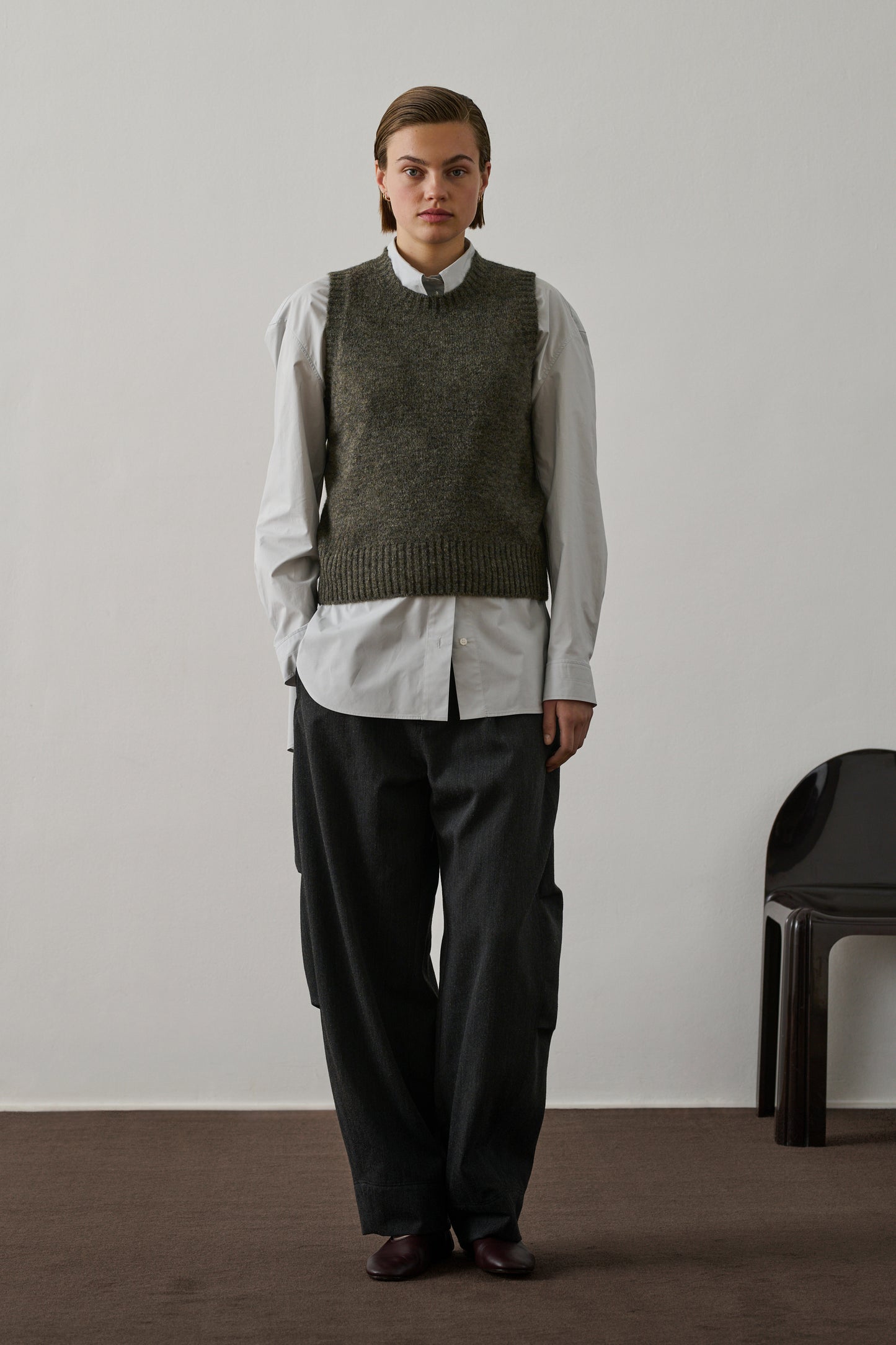 Pull Namaste - Gris Chiné - Femme